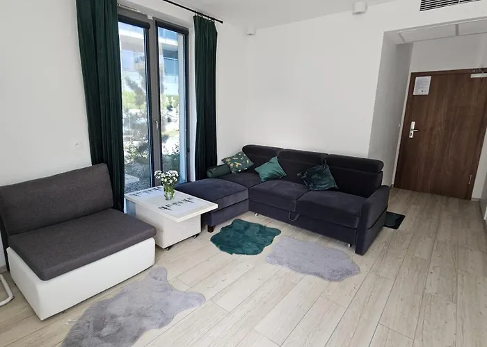 Appartement Aparts4u - Kras C209 Z Prywatnym Jacuzzi I Tarasem