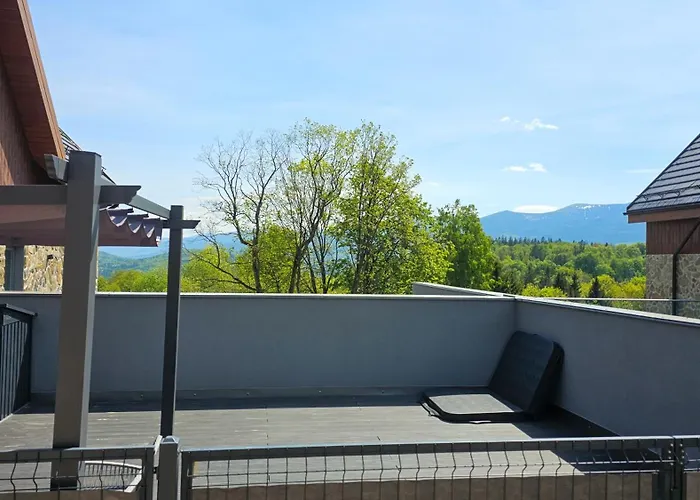 Aparts4u - Kras C209 Z Prywatnym Jacuzzi I Tarasem Szklarska Poręba